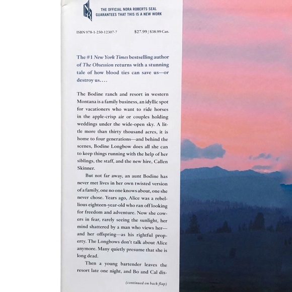 Come Sundown Hardcover Fiction by Bestselling Author Nora Roberts - Picture 3 of 11